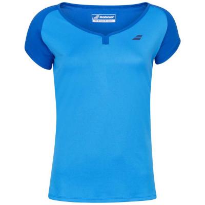 Babolat Play Cap Sleeve Top Women Blue Aster 2021