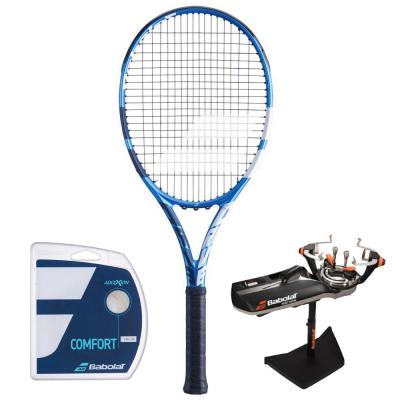 Babolat Evo Drive 115 2021 vypletená s obalem