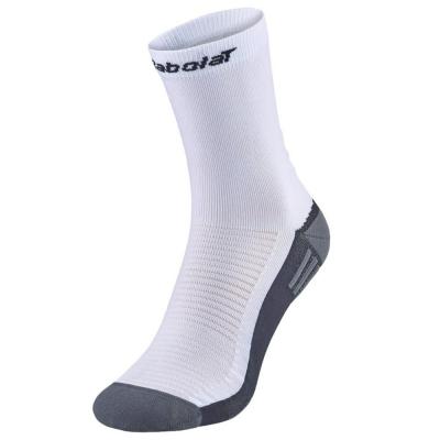 Babolat Socks Padel Mid-Calf White/Black